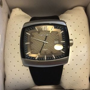 Diesel Watch with Leather Band DZ-1204